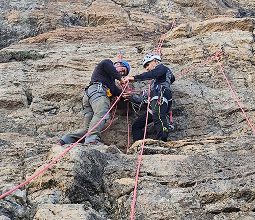 Curs intensiu d'escalada en roca nivell 2 - Via llarga - Setembre 2026